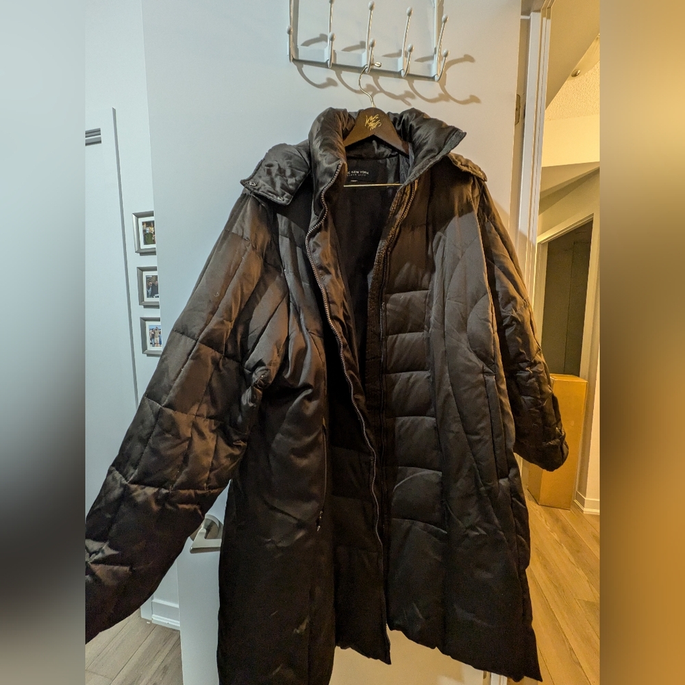 2X Dark Brown Marc New York Winter Jacket